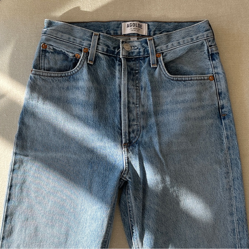 Agolde Straight Leg Jeans